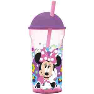 Flašica sa cevčicom 460ml  Minnie Mouse