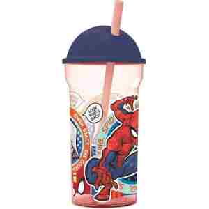 Flašica sa cevčicom 460ml Spiderman