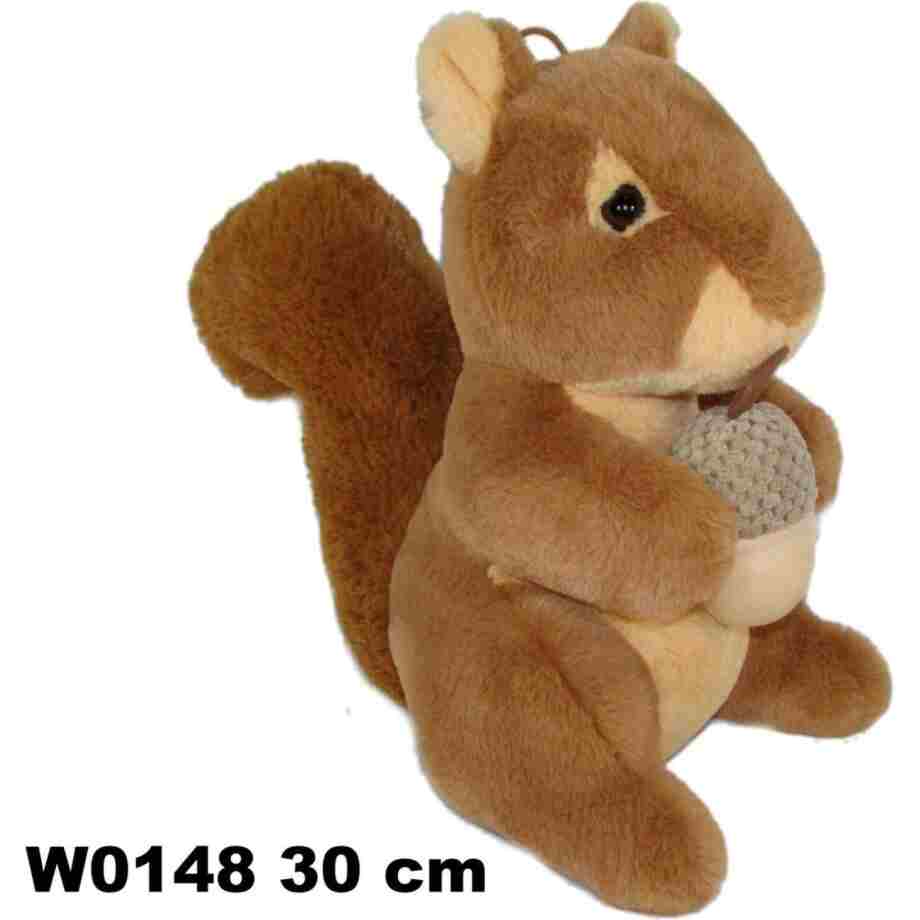 Plišana igračka veverica 30cm