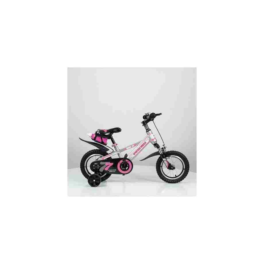 Bicikl za decu Aiar 714-12 - sivo/roze