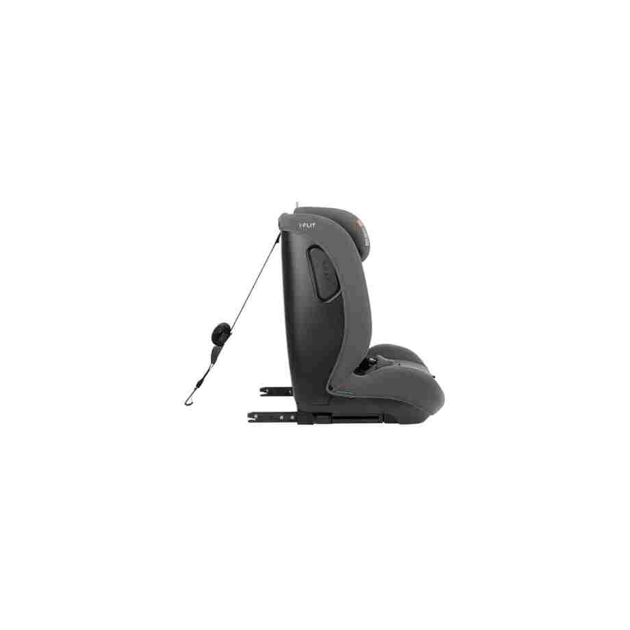 KikkaBoo autosedište 76-150 cm I-FLIT I-SIZE ISOFIX light grey