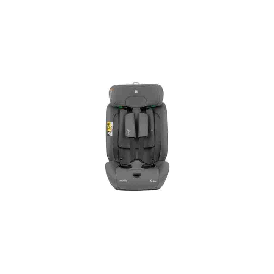 KikkaBoo autosedište 76-150 cm I-FLIT I-SIZE ISOFIX light grey