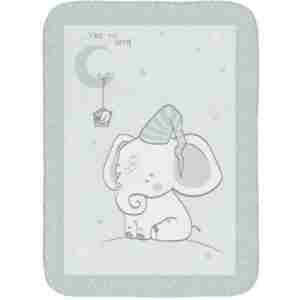 KikkaBoo super soft baby ćebence 80x110 Elephant Time