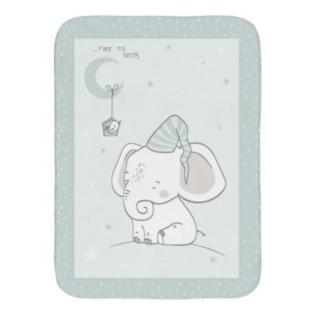 KikkaBoo super soft baby ćebence 80x110 Elephant Time