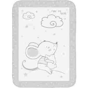 KikkaBoo super soft baby ćebence 80x110 Joyful Mice