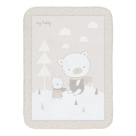 KikkaBoo super soft baby ćebence 80x110 My Teddy
