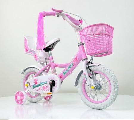 bicikl za devojčice Nina Rose roze detalj