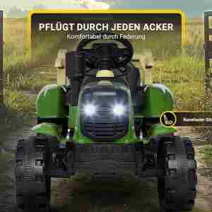 Traktor na akumulator sa prikolicom Traktor na akumulator sa prikolicom