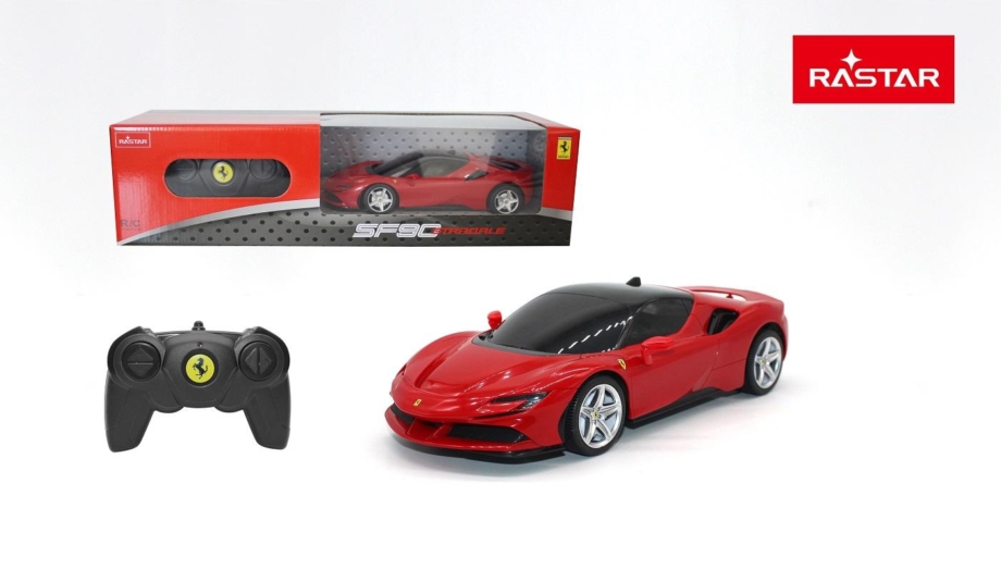 Auto na daljinsko upravljanje Ferrari SF90 Stradale – RC Rastar Auto na daljinsko upravljanje Ferrari SF90 Stradale – RC Rastar