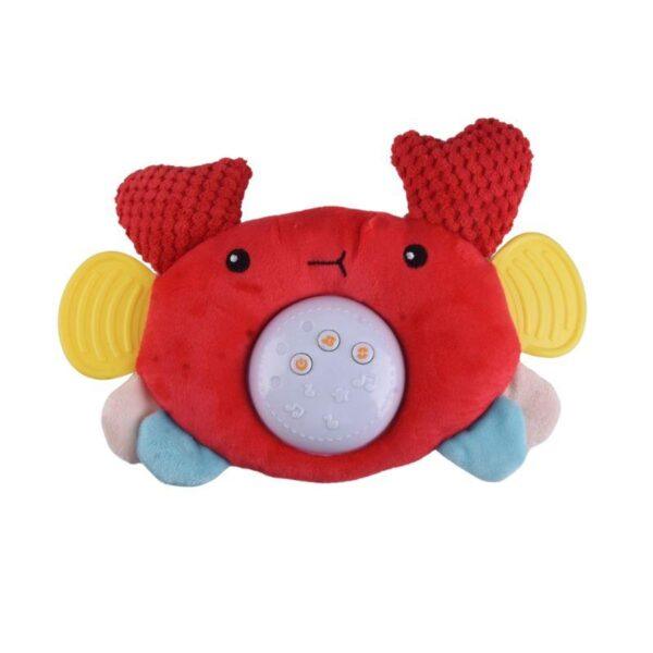 Plišana muzička igraćka kraba