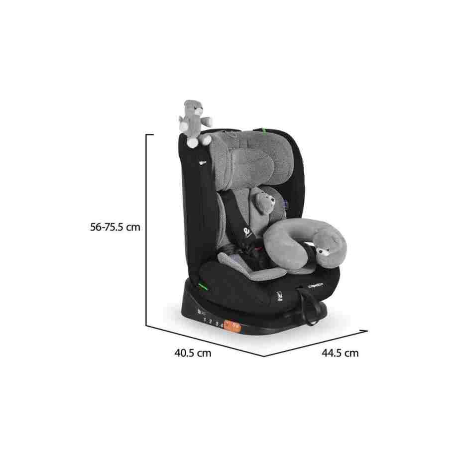 Auto sedište za decu Competition 40-150cm – Space Grey MONI Sedište za decu Space Grey