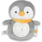 bela buka noćna lampa i projektor snuggly penguin moni toys u obliku pingvina
