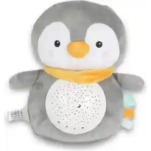 bela buka noćna lampa i projektor snuggly penguin moni toys u obliku pingvina