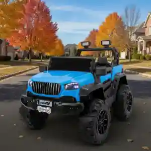 Dvosed Džip na akumulator Delfino SPEED 800 4x4 Plavi - Slika 11