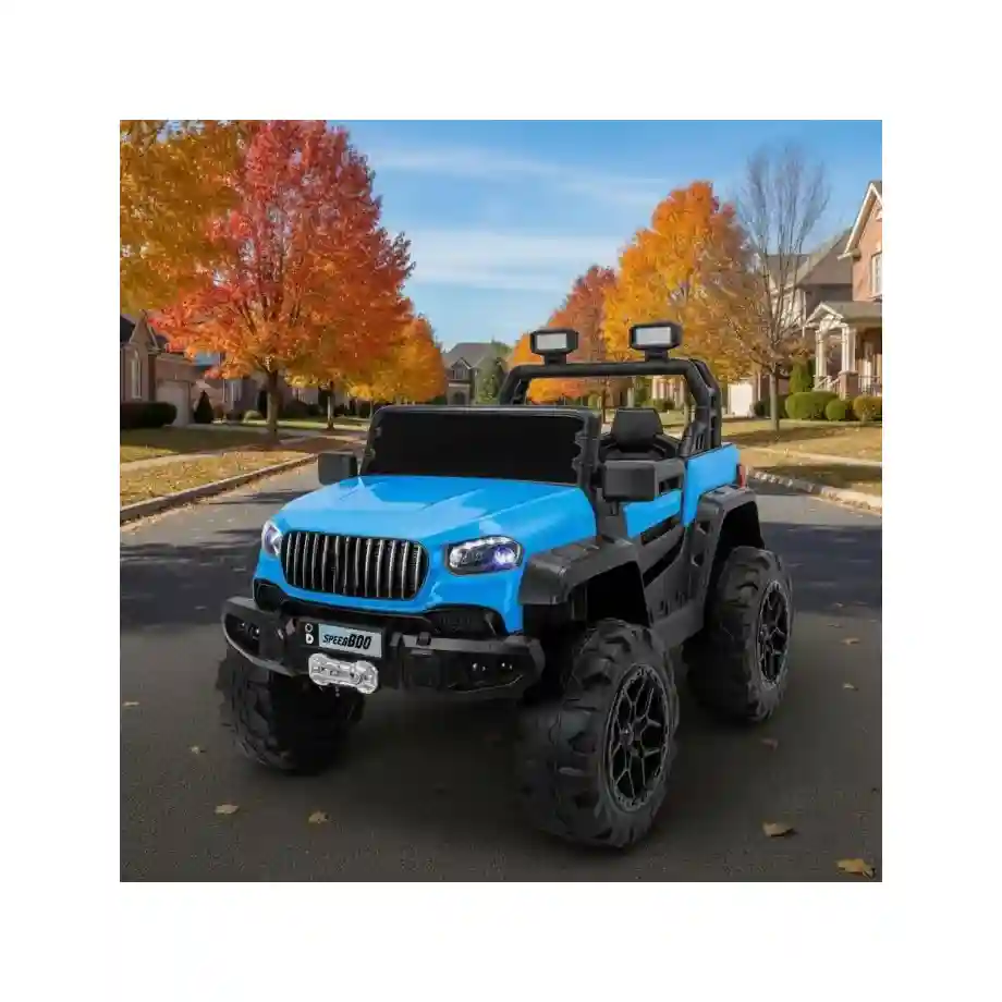 Dvosed Džip na akumulator Delfino SPEED 800 4x4 Plavi 22c b street