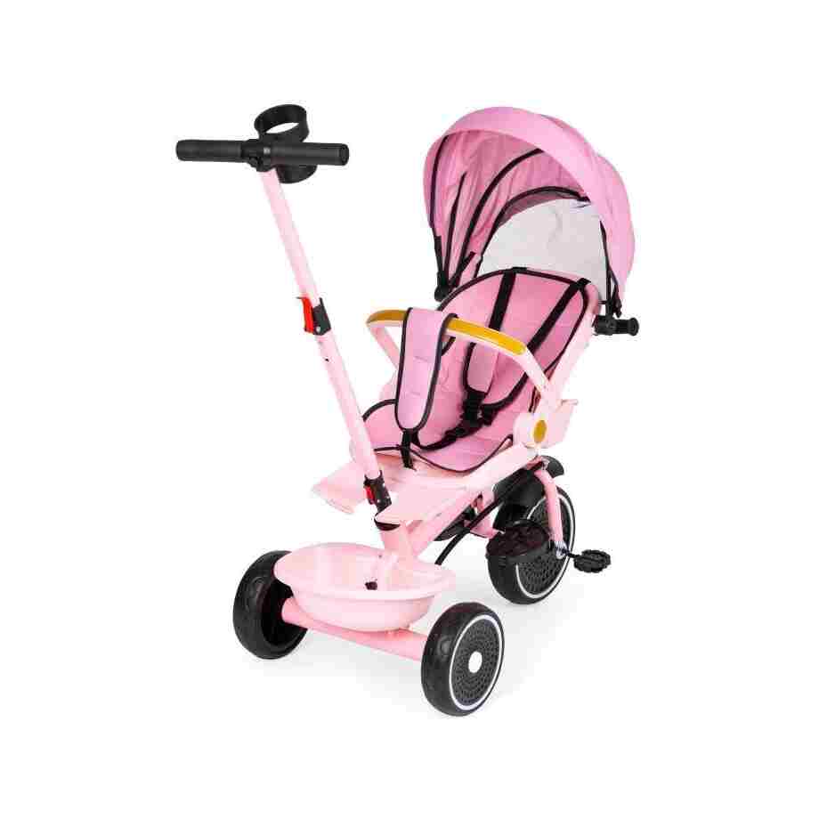 tricikl sa rotirajućim sedištem Pink za decu bliži prikaz