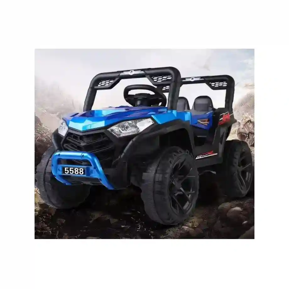 Quad na akumulator Delfino Off-Road 5588 Plavi Quad Delfino Off-Road 5588 plavi – bočni izgled