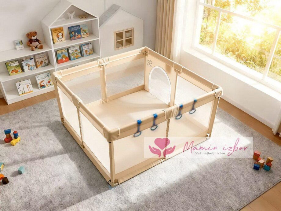 ogradica za bebe JOY bež boja