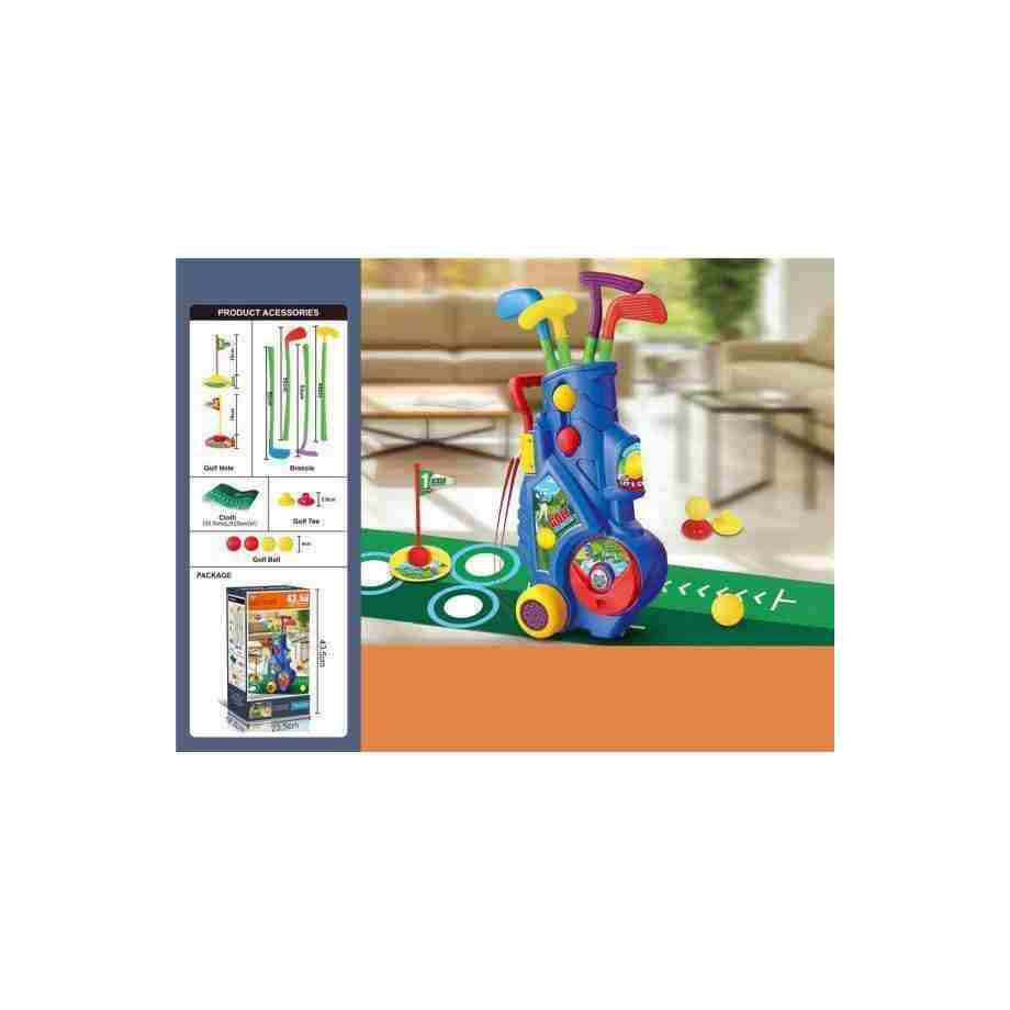 golf set igračka za decu u šarenim bojama