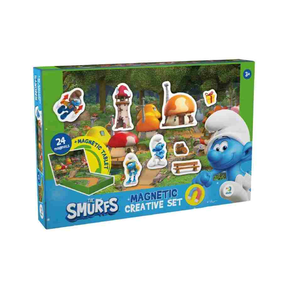 kreativni set magneti The Smurfs za decu uzrasta od 3 godine
