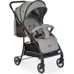 kolica za bebe london grey cangaroo sa aluminijumskim ramom i lanenom tkaninom u sivom tonu