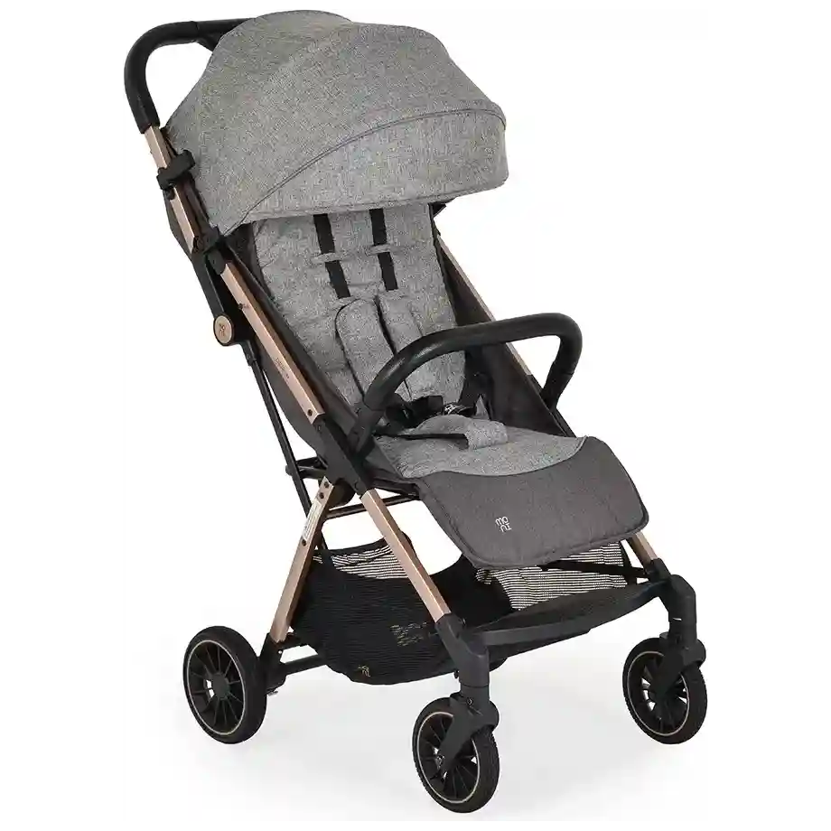kolica za bebe, berlin premium, aluminijumska kolica, lagana kolica, sklopiva kolica siva
