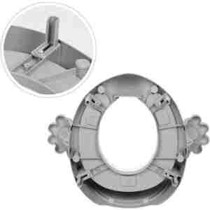 Adapter za wc šolju sa rukohvatima, Gray, ECOTOYS adapter za wc šolju sa rukohvatima siva boja bliži prikaz