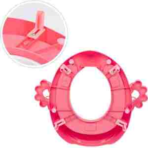 Adapter za wc šolju sa rukohvatima, Pink, ECOTOYS adapter za wc šolju sa rukohvatima pink ecotoys zadnja strana