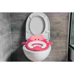 Adapter za wc šolju sa rukohvatima, Pink, ECOTOYS adapter za wc šolju sa rukohvatima pink ecotoys detalj