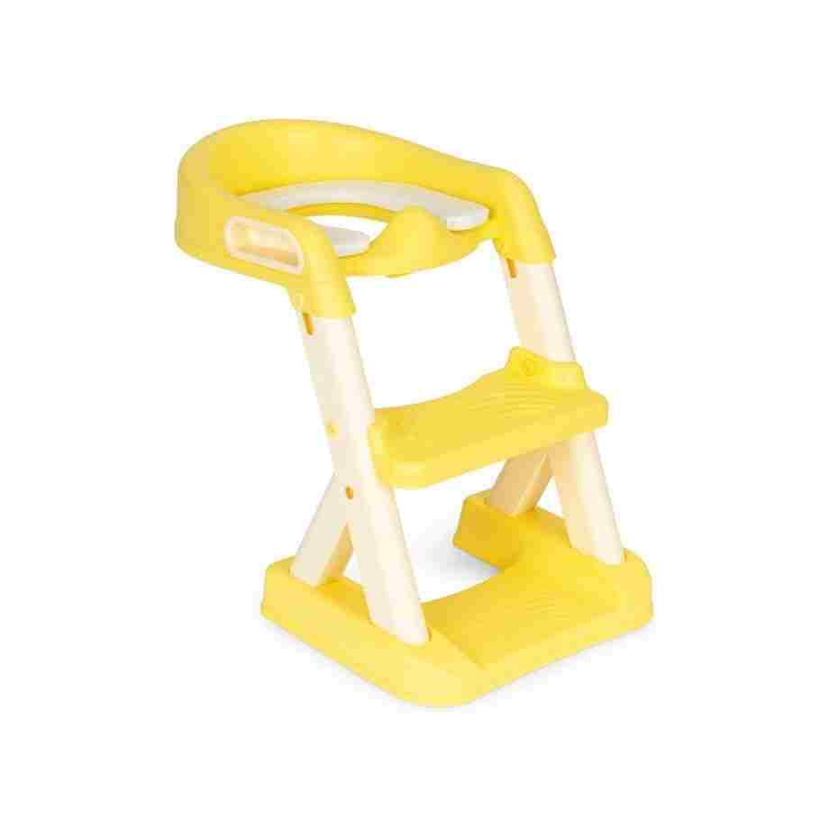 adapter za wc šolju sa stepenikom ecotoys yellow za decu detalj