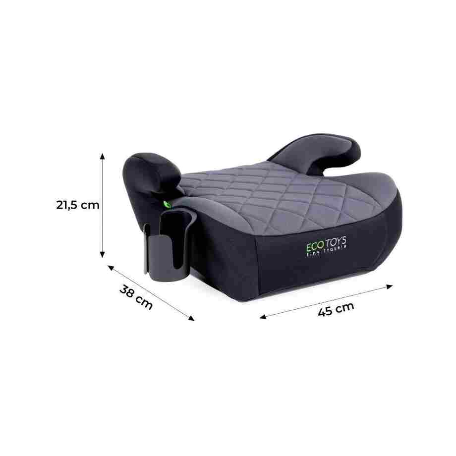 Buster sa držačem za čašu I-SIZE 125-150 cm ECOTOYS buster sa držačem za čašu i-size 125-150 cm ecotoys tekstura materijala