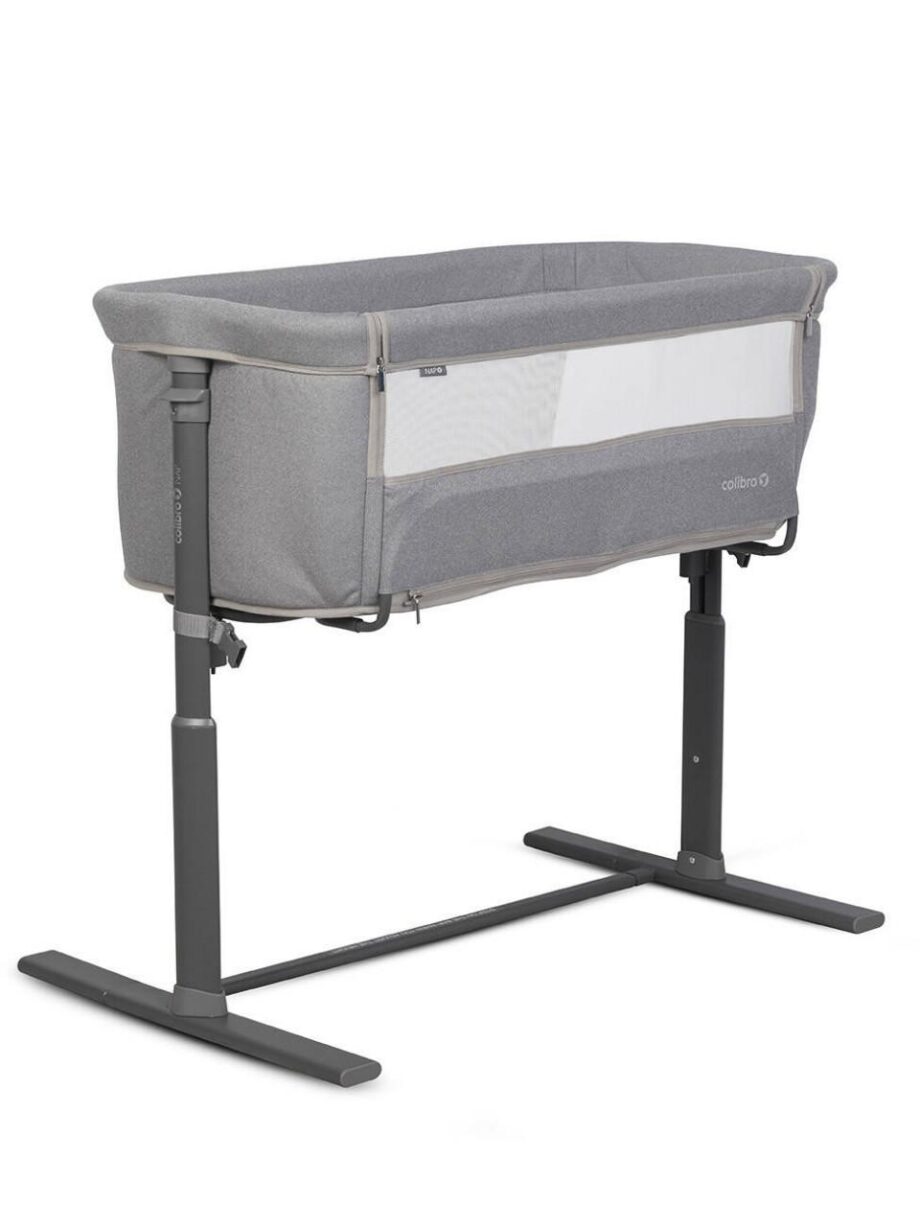 prenosivi krevetac Nap DOVE bež boja pogled sa strane