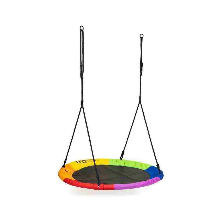dečija baštenska ljuljaška multicolor ecotoys za decu