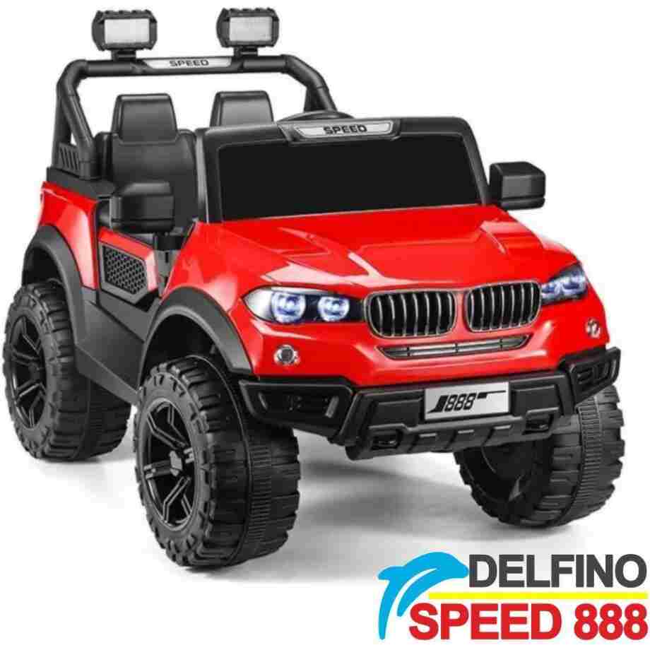 džip na akumulator delfino speed 888 bm crveni
