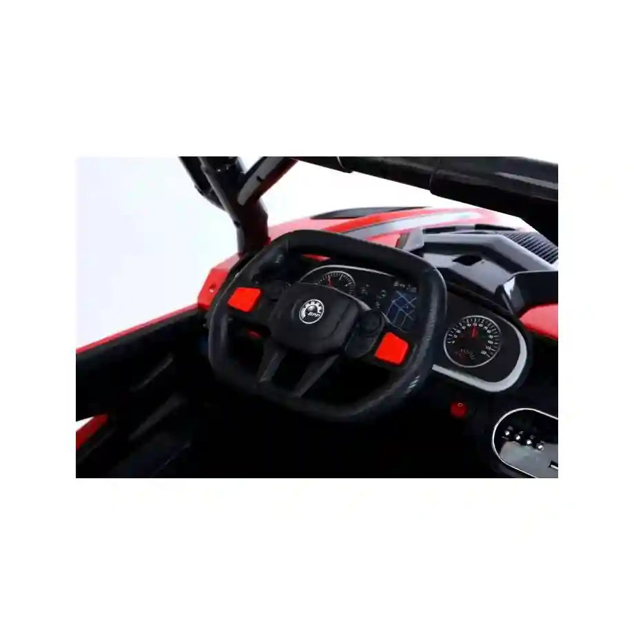 Dvosed quad Delfino 819 crveni – veliki točkovi