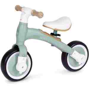 balans bicikl sa pedalama u zelenoj boji za uzrast od 3 godine detalj