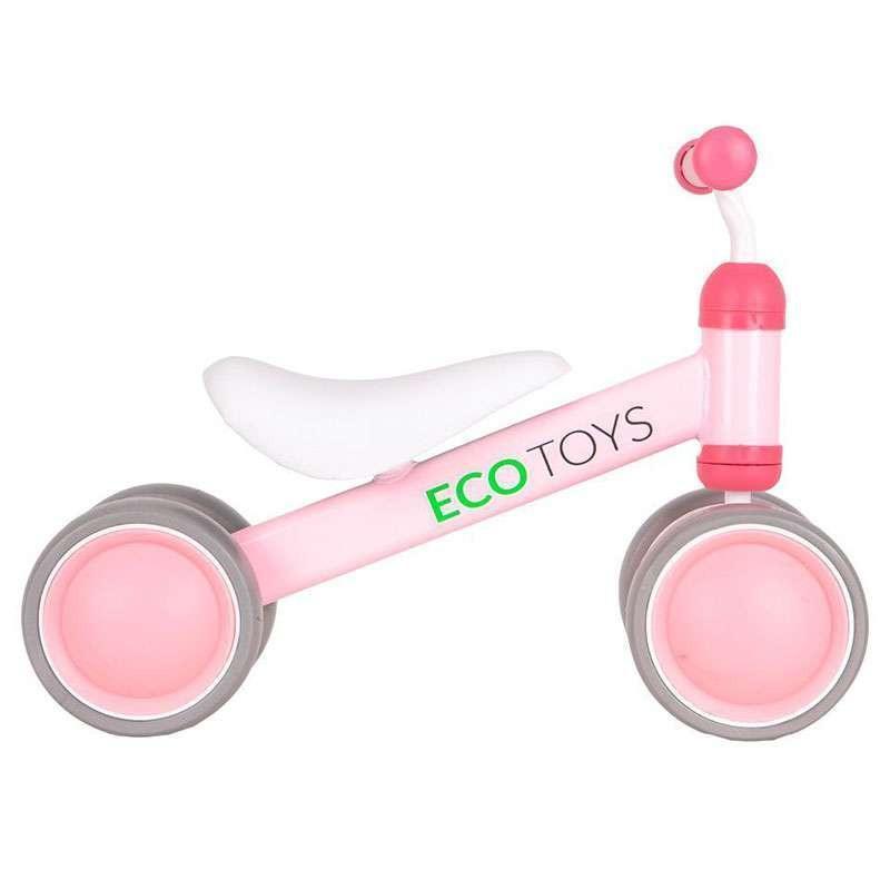 guralica za decu ECOTOYS pink boja zadnja strana