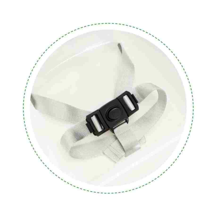ECOTOYS STOLICA ZA HRANJENJE WHITE stolica za hranjenje white od plastike i metala bliži prikaz