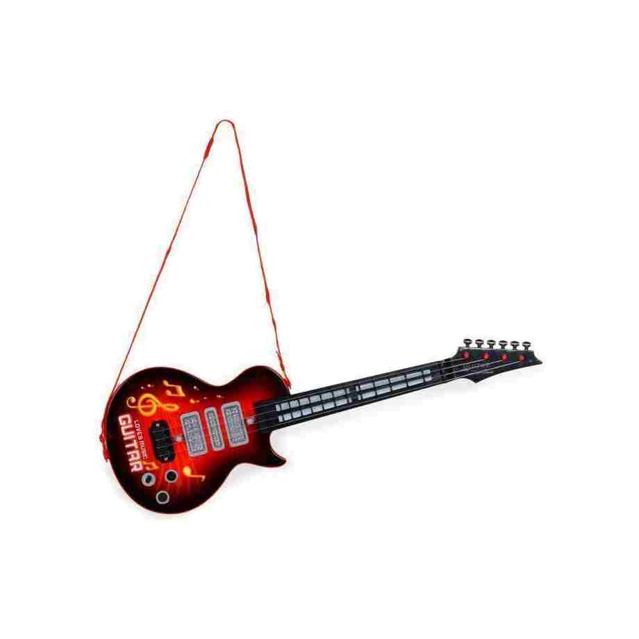 električna gitara za decu sa melodijama red