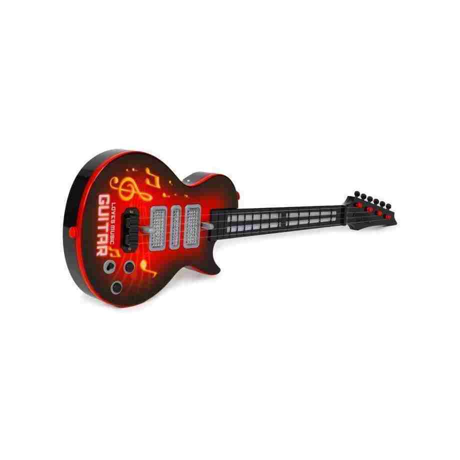 Električna gitara za decu sa melodijama red električna gitara za decu sa melodijama red detalj