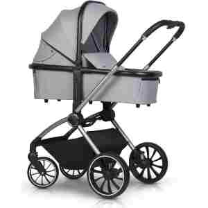 EUROCART EASY GO GIRO 2U1 KOLICA ZA BEBE CLOUDY GREY Eurocart Easy Go Giro cloudy grey, sportsko sedište