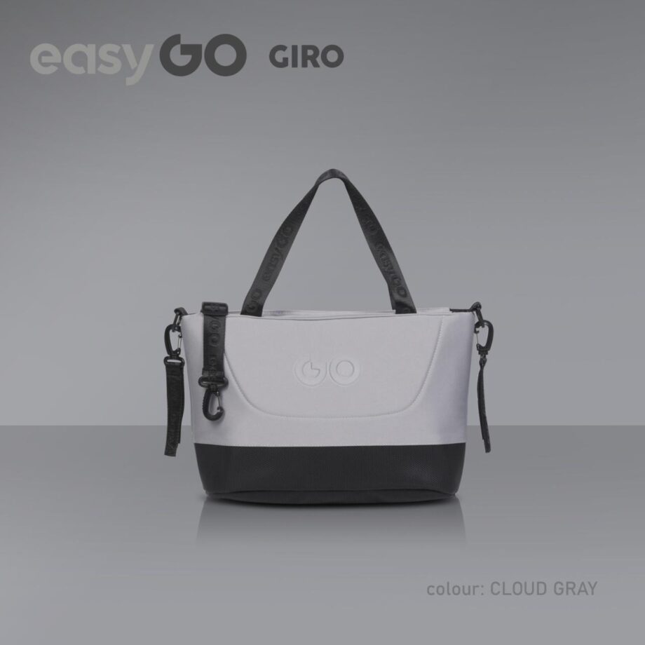 EUROCART EASY GO GIRO kolica za bebe cloudy grey zadnja strana