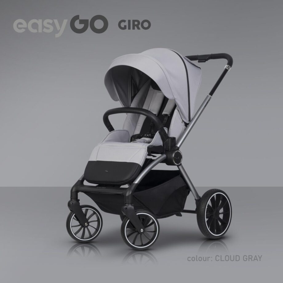 EUROCART EASY GO GIRO kolica za bebe cloudy grey detalj