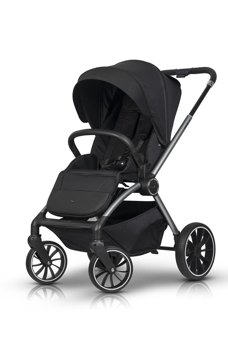 eurocart easy go giro kolica za bebe ebony black detalj