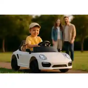 Auto na akumulator Delfino Sporting Mini 666 Beli - Slika 4