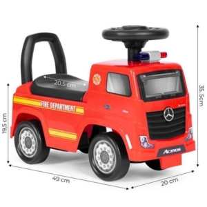 guralica mercedes vatrogasac crvena boja detalj