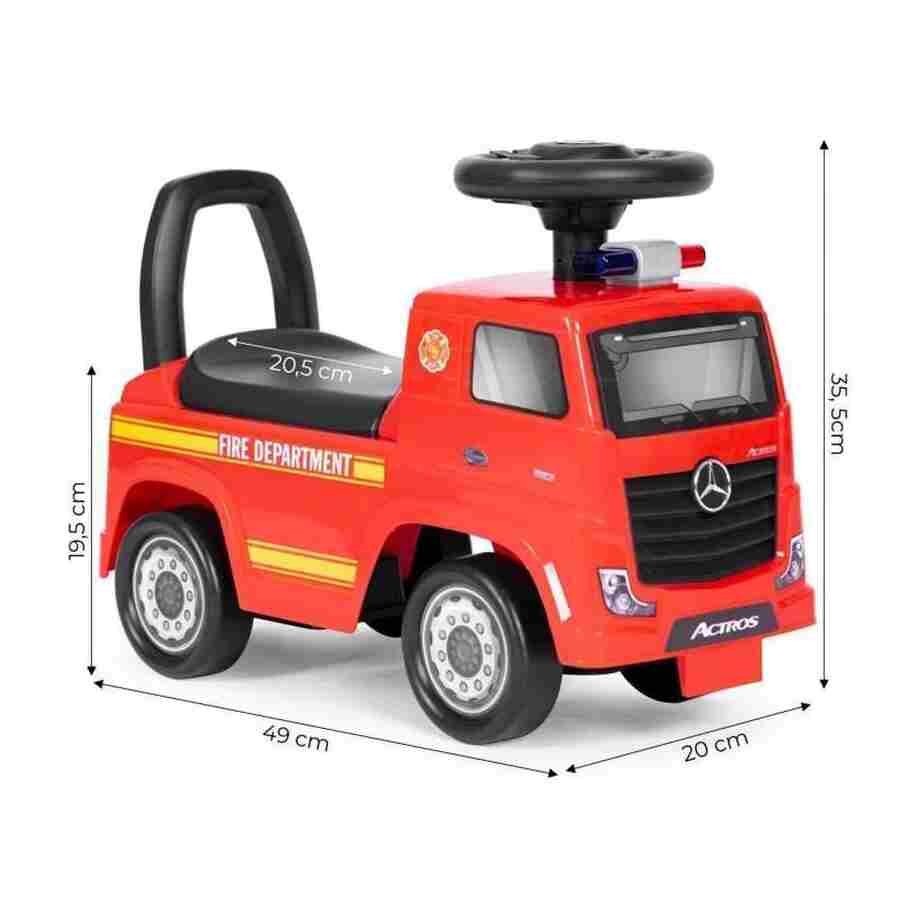 guralica mercedes vatrogasac crvena boja detalj