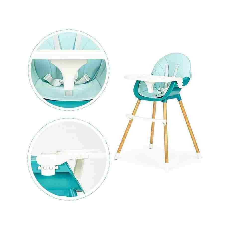 hranilica za bebe 2u1 eco blue plava boja tekstura materijala