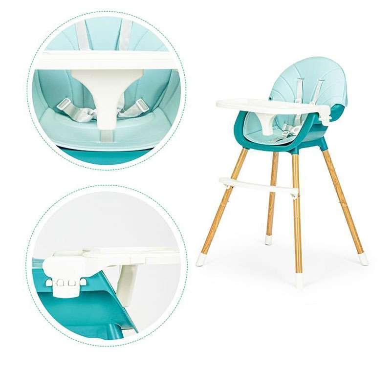 hranilica za bebe 2u1 eco blue plava boja tekstura materijala