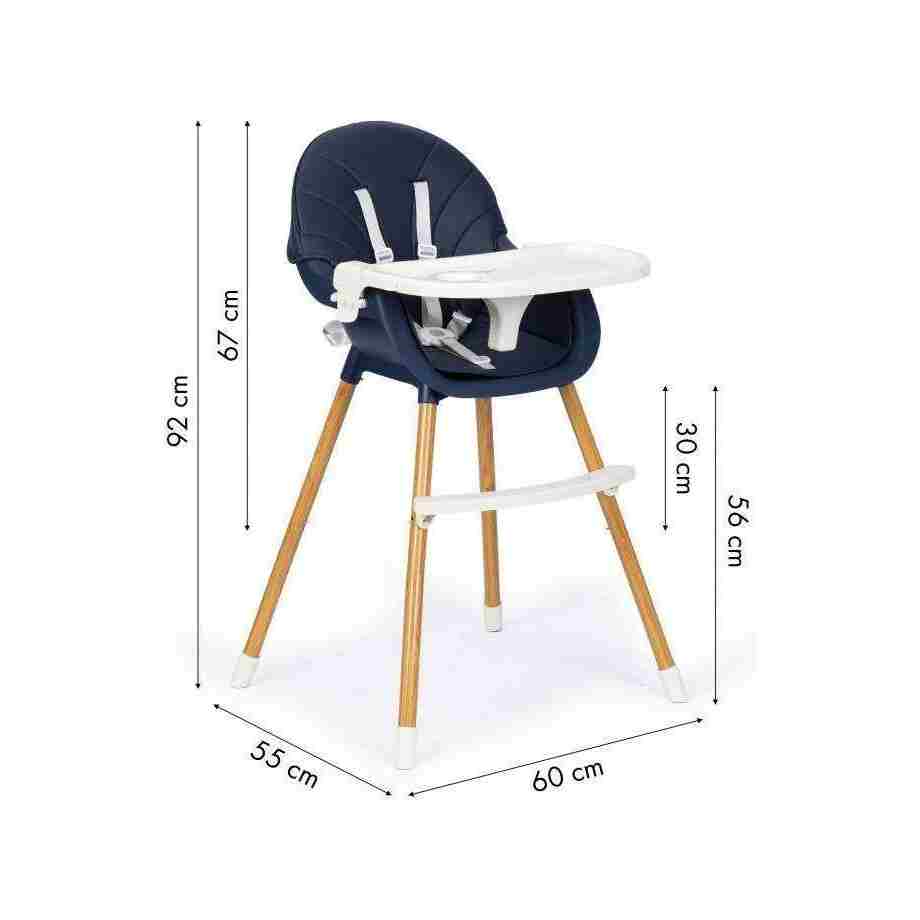 hranilica za bebe 2u1 eco dark blue od ekoloških materijala tekstura materijala